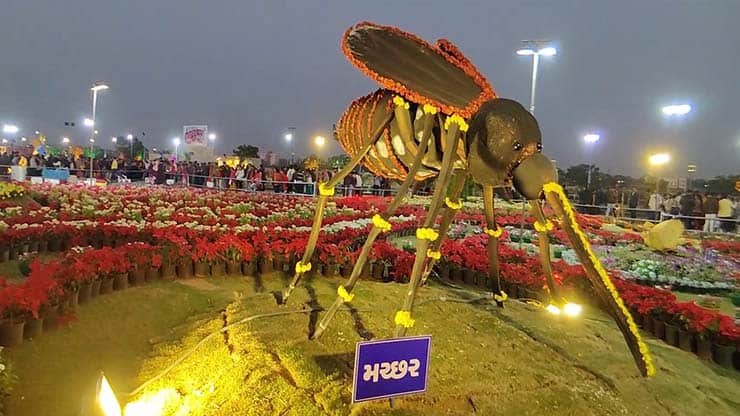 Dengue Mosquito Sculpture