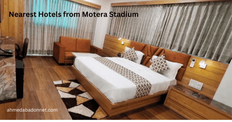 Nearest hotels from Motera Stadium